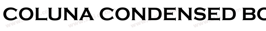 COLUNA CONDENSED BOL字体转换